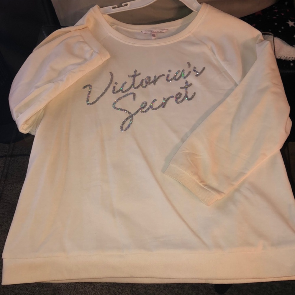 Victoria Secret Pj or sweatshirt top!!